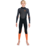 Гидрокостюм детский DAKINE KID'S QUANTUM BACK ZIP FULL SUIT 3/2mm F/L Black/Orange, размер 17 DK22K22QBZFL (0604565598011)